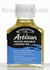 Artisan Wassermischbares Leinöl 75ml Flasche W&N3022841
