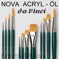 Brushes acrylic oil NOVA daVinci